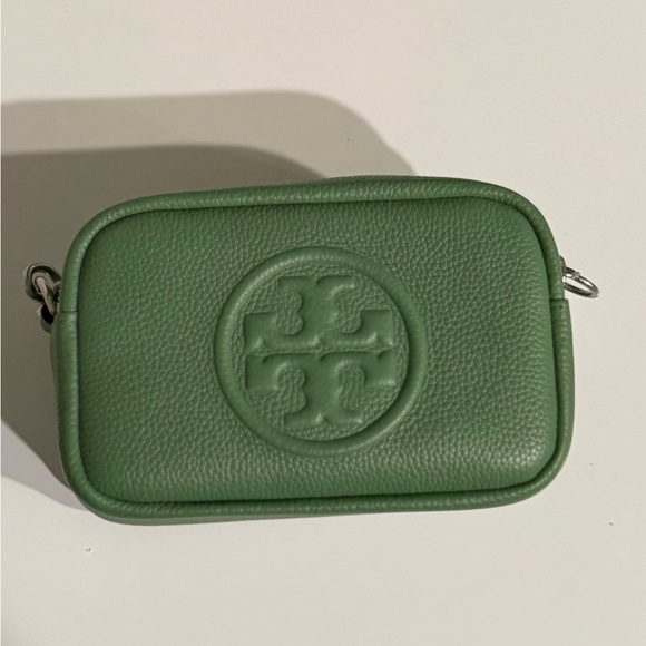 Tory Burch Forest Green Crossbody Bag in the color Patina - Picture 2 of 8